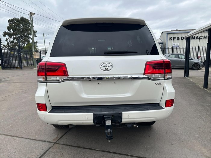 2017 TOYOTA LANDCRUISER VX (4x4) VDJ200R MY16 WHITE