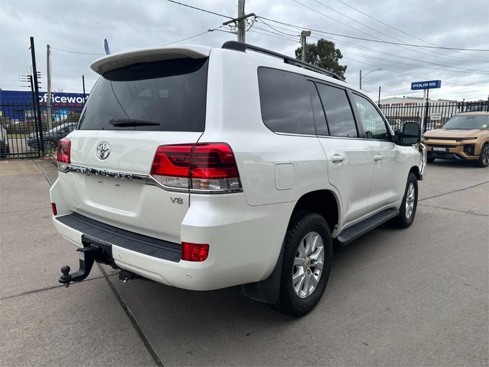 2017 TOYOTA LANDCRUISER VX (4x4) VDJ200R MY16 WHITE
