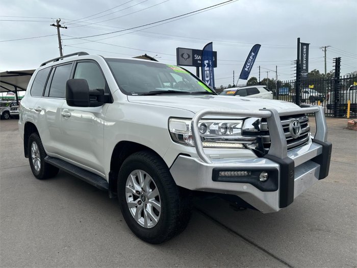 2017 TOYOTA LANDCRUISER VX (4x4) VDJ200R MY16 WHITE