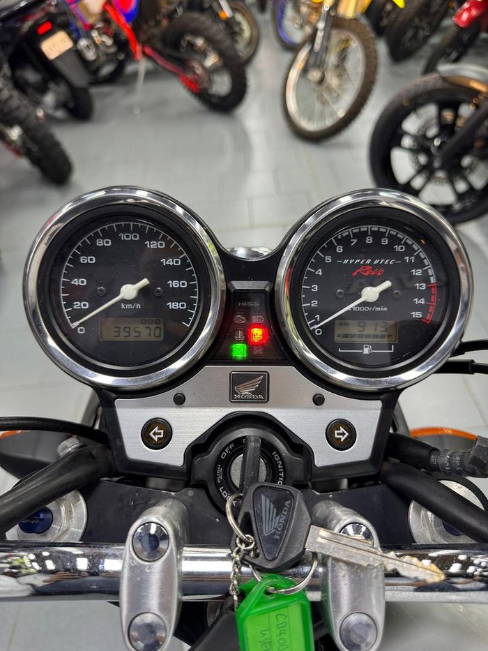 2010 Honda CB400 CB400 White