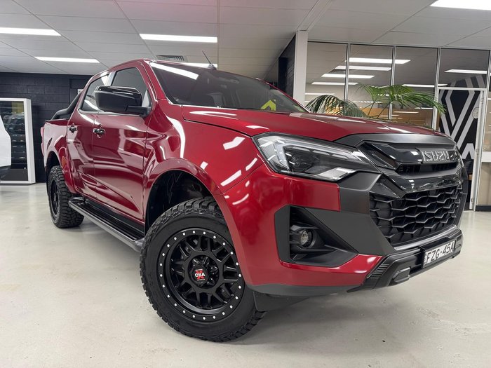 2025 Isuzu D-MAX X-RIDER MY25.5 4X4 Dual Range Magnetic Red