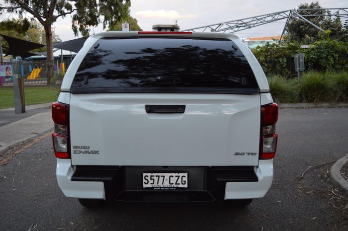 2023 Isuzu D-MAX SX MY23 4X4 Dual Range Mineral White