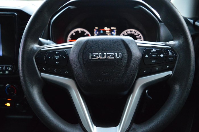2023 Isuzu D-MAX SX MY23 4X4 Dual Range Mineral White