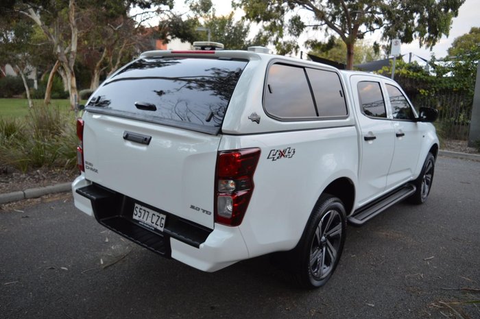 2023 Isuzu D-MAX SX MY23 4X4 Dual Range Mineral White