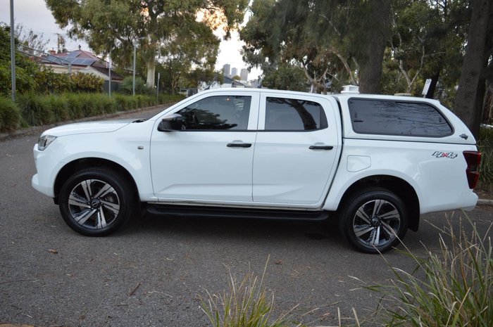 2023 Isuzu D-MAX SX MY23 4X4 Dual Range Mineral White