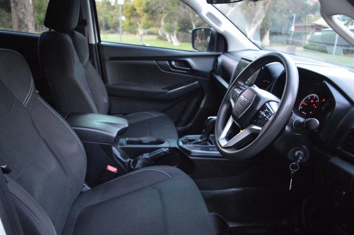 2023 Isuzu D-MAX SX MY23 4X4 Dual Range Mineral White