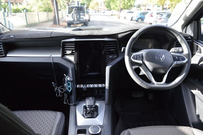 2023 Volkswagen Amarok TDI500 Life NF MY23 4X4 Dual Range Bright Blue