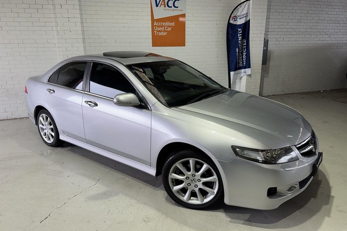 2007 Honda Accord Euro Luxury 7th Gen MY07 Alabaster Silver