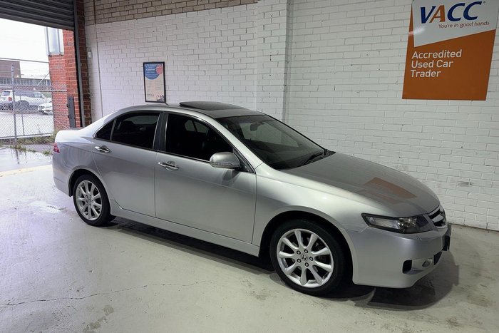 2007 Honda Accord Euro Luxury 7th Gen MY07 Alabaster Silver
