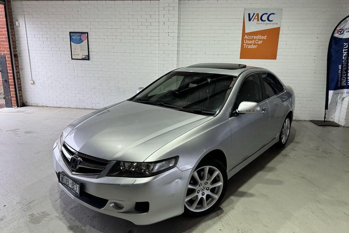 2007 Honda Accord Euro Luxury 7th Gen MY07 Alabaster Silver