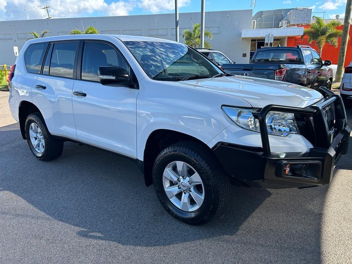 2019 Toyota Landcruiser Prado GX GDJ150R 4X4 Dual Range Glacier White