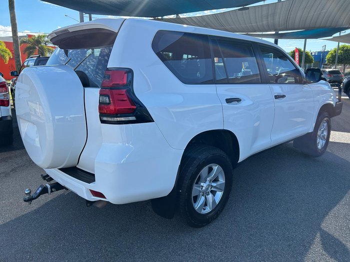 2019 Toyota Landcruiser Prado GX GDJ150R 4X4 Dual Range Glacier White