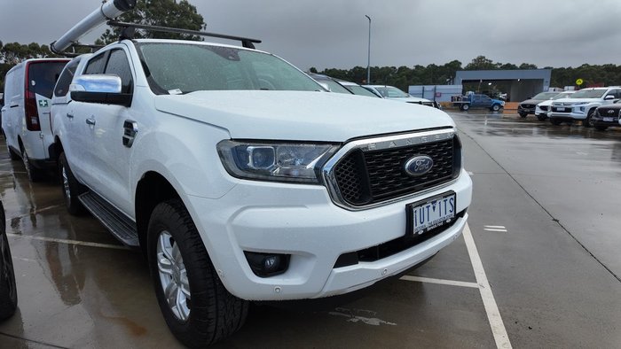 2021 Ford Ranger XLT Hi-Rider PX MkIII MY21.25 4x2 Arctic White