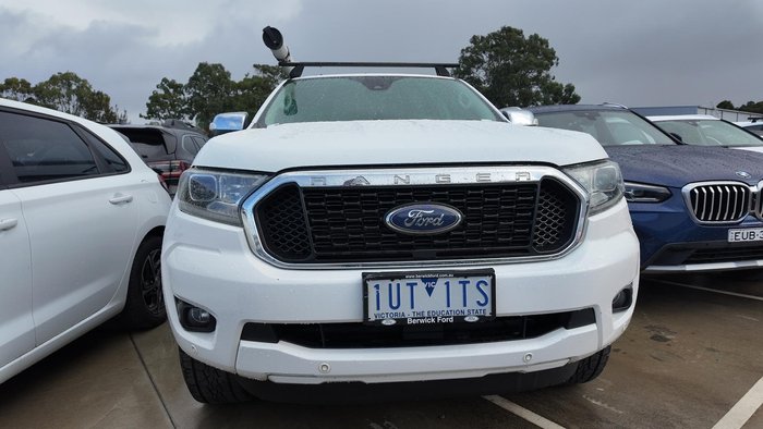 2021 Ford Ranger XLT Hi-Rider PX MkIII MY21.25 4x2 Arctic White