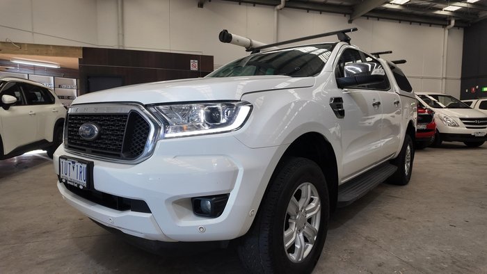 2021 Ford Ranger XLT Hi-Rider PX MkIII MY21.25 4x2 Arctic White