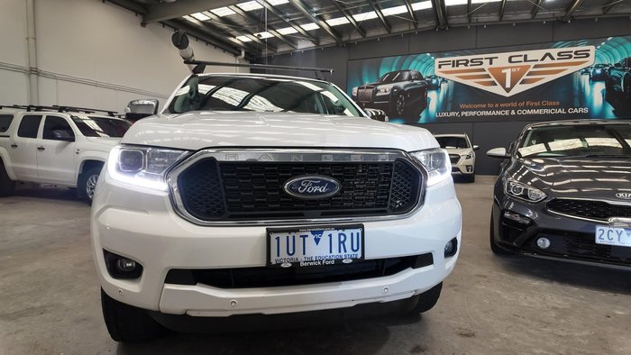 2021 Ford Ranger XLT Hi-Rider PX MkIII MY21.25 4x2 Arctic White