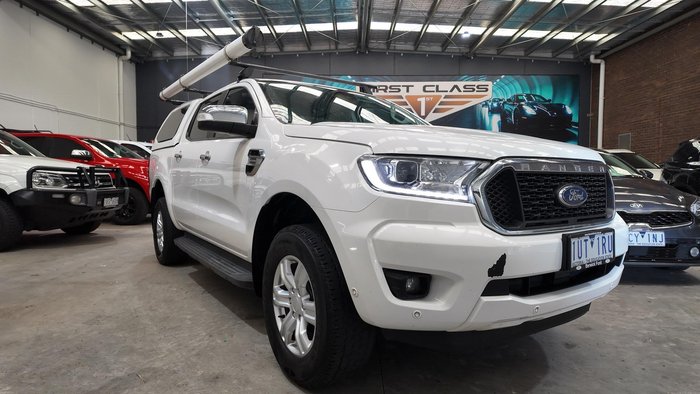 2021 Ford Ranger XLT Hi-Rider PX MkIII MY21.25 4x2 Arctic White