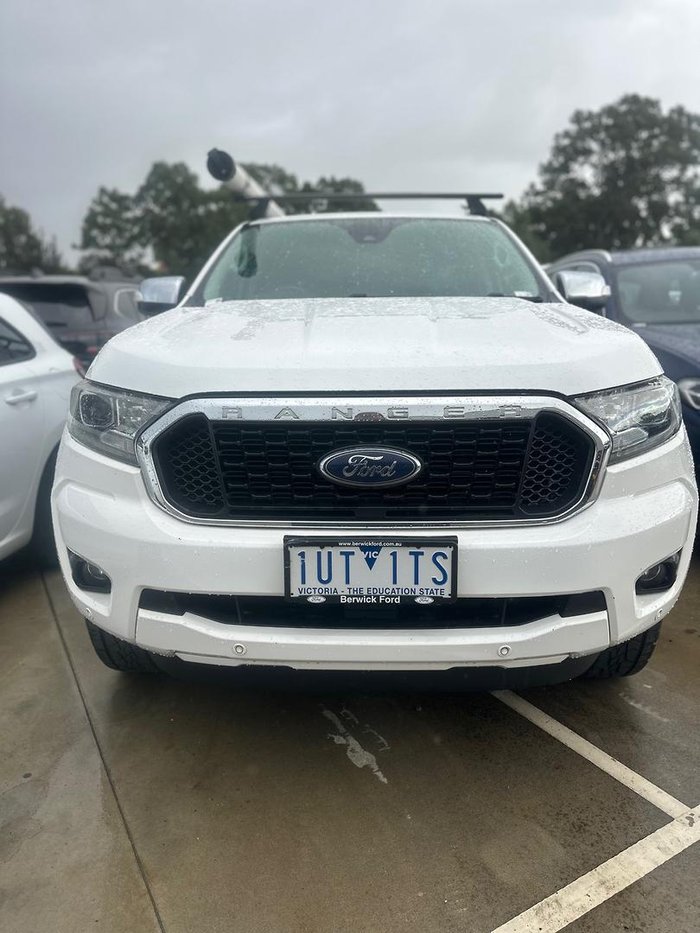 2021 Ford Ranger XLT Hi-Rider PX MkIII MY21.25 4x2 Arctic White