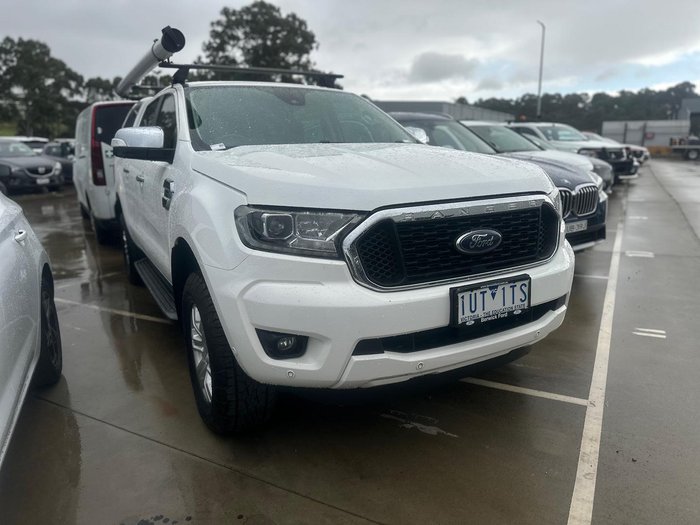 2021 Ford Ranger XLT Hi-Rider PX MkIII MY21.25 4x2 Arctic White