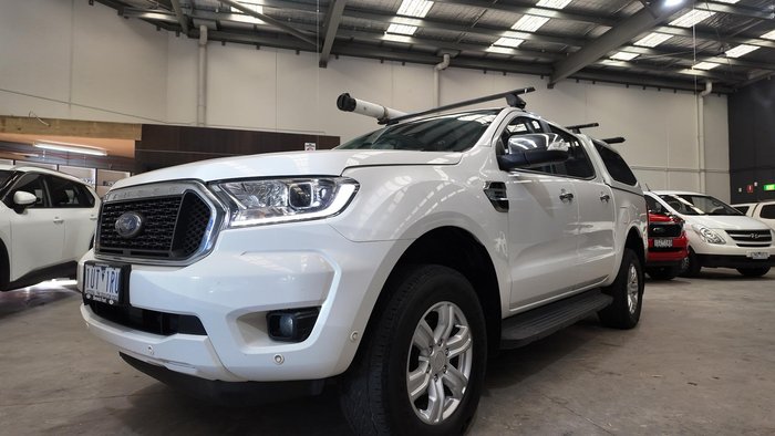 2021 Ford Ranger XLT Hi-Rider PX MkIII MY21.25 4x2 Arctic White