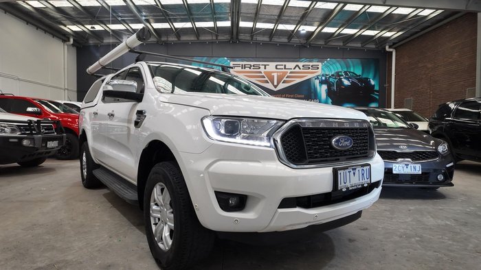 2021 Ford Ranger XLT Hi-Rider PX MkIII MY21.25 4x2 Arctic White