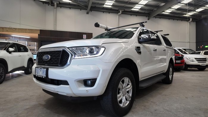 2021 Ford Ranger XLT Hi-Rider PX MkIII MY21.25 4x2 Arctic White