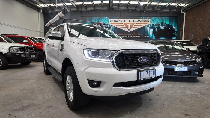 2021 Ford Ranger XLT Hi-Rider PX MkIII MY21.25 4x2 Arctic White