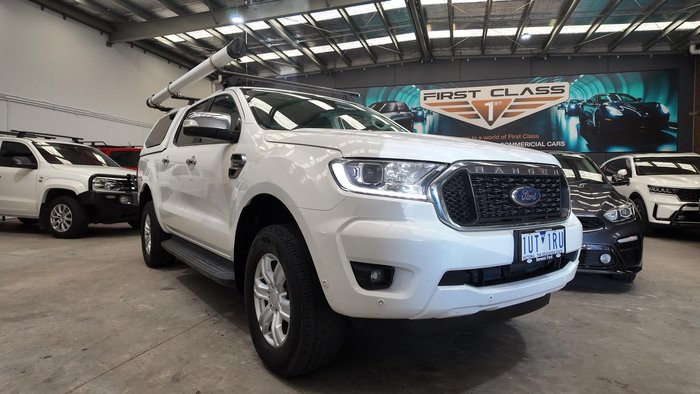 2021 Ford Ranger XLT Hi-Rider PX MkIII MY21.25 4x2 Arctic White