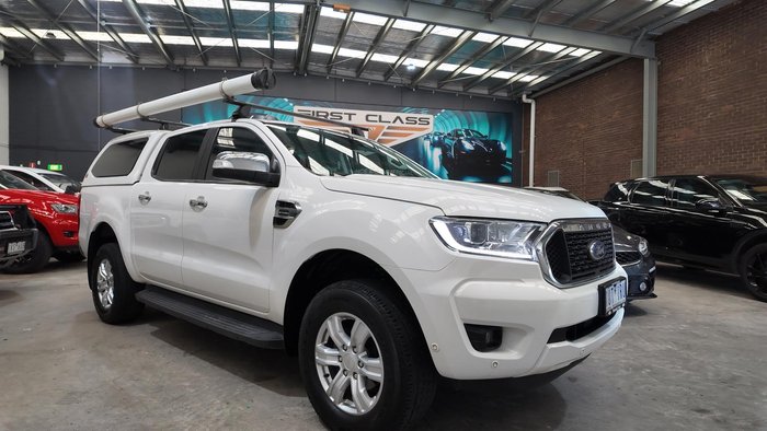 2021 Ford Ranger XLT Hi-Rider PX MkIII MY21.25 4x2 Arctic White