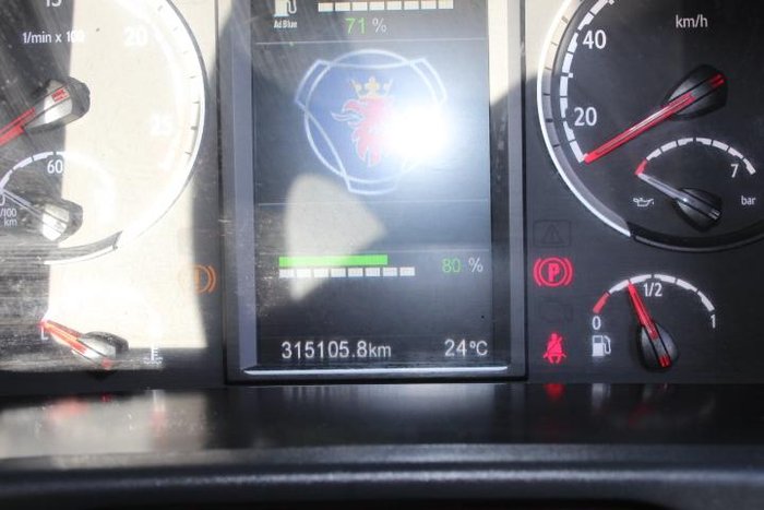 2017 Scania P Series P360 WHITE