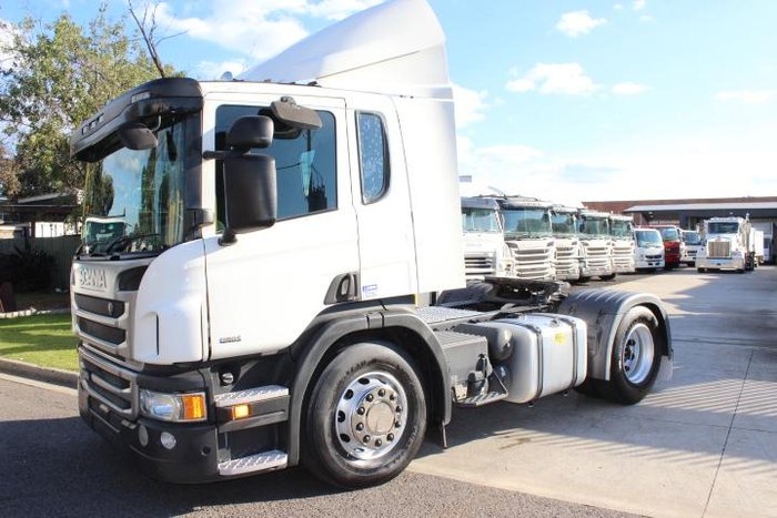 2017 Scania P Series P360 WHITE