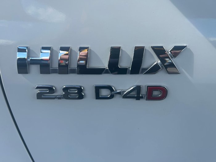 2020 Toyota Hilux SR GUN126R 4X4 Dual Range Glacier White