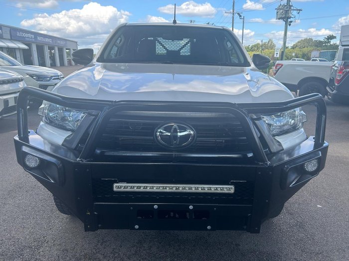 2020 Toyota Hilux SR GUN126R 4X4 Dual Range Glacier White