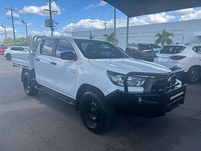2020 Toyota Hilux SR GUN126R 4X4 Dual Range Glacier White
