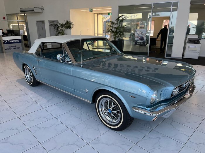 1966 Ford Mustang (No Series) Skylight Blue