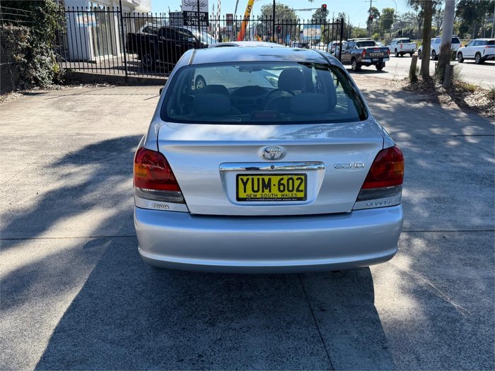 2003 TOYOTA ECHO NCP12R Silver