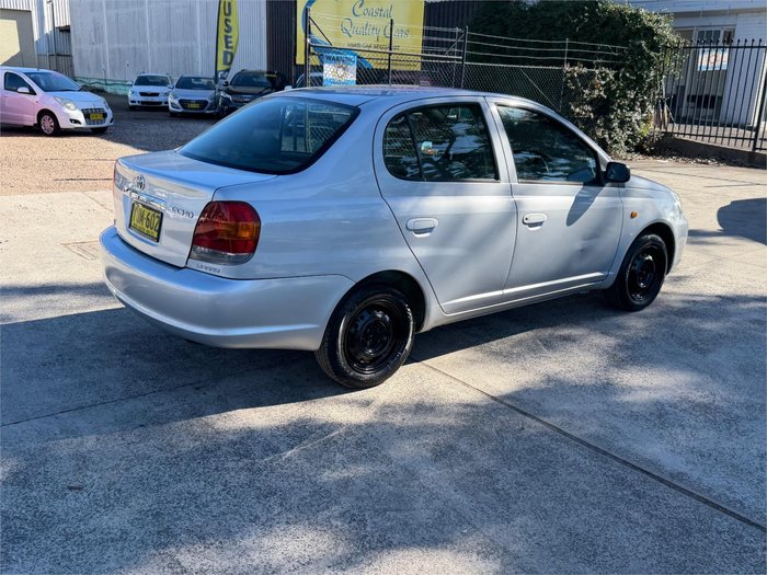 2003 TOYOTA ECHO NCP12R Silver