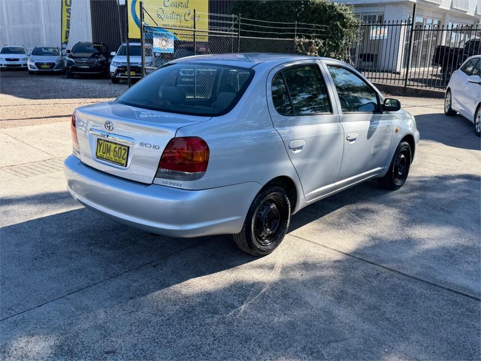 2003 TOYOTA ECHO NCP12R Silver