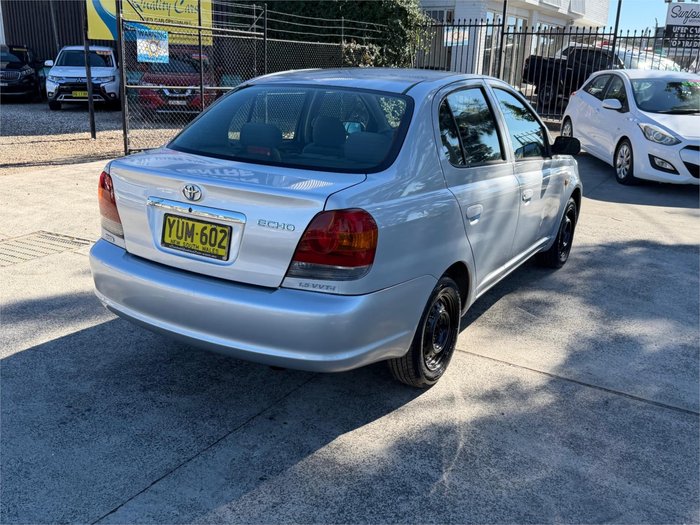 2003 TOYOTA ECHO NCP12R Silver