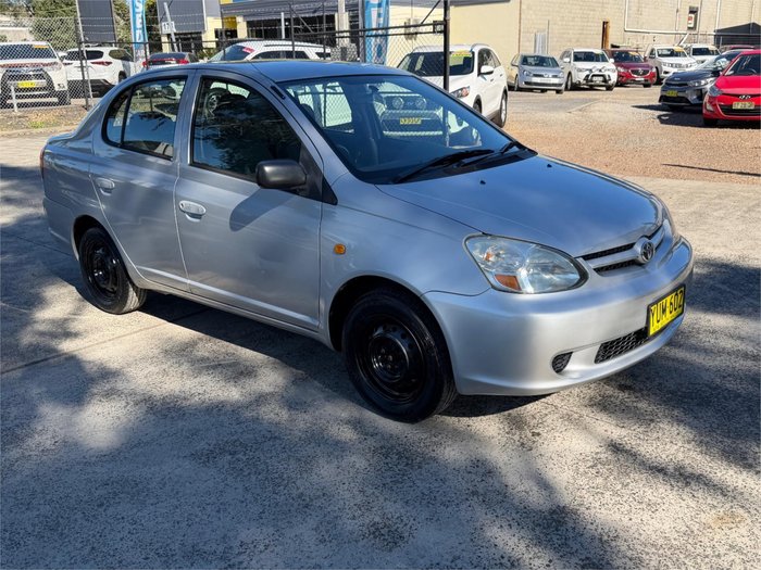 2003 TOYOTA ECHO NCP12R Silver