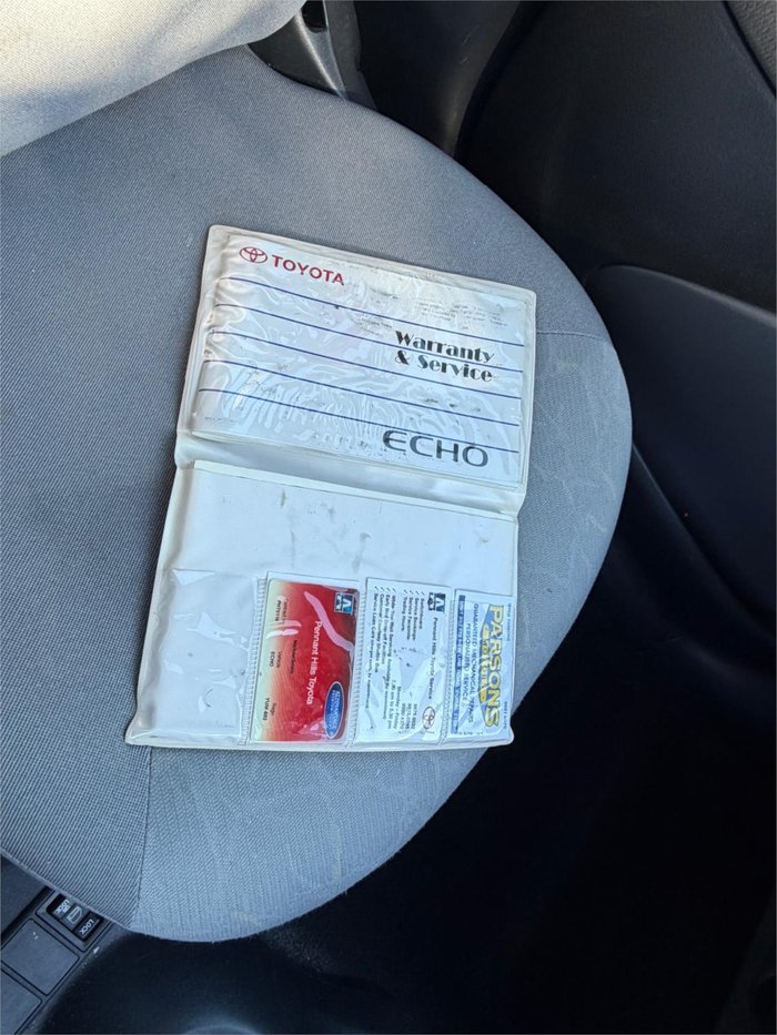 2003 TOYOTA ECHO NCP12R Silver