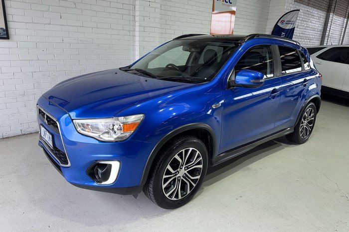 2016 Mitsubishi ASX XLS XB MY15.5 Lightning Blue