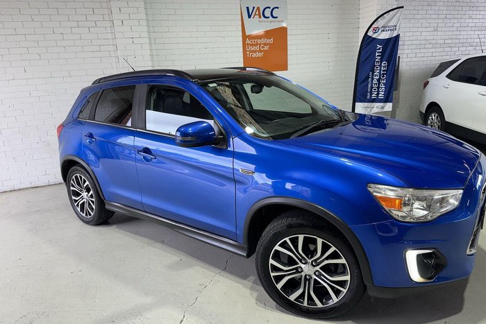 2016 Mitsubishi ASX XLS XB MY15.5 Lightning Blue