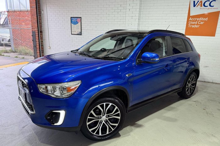2016 Mitsubishi ASX XLS XB MY15.5 Lightning Blue
