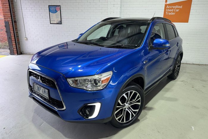 2016 Mitsubishi ASX XLS XB MY15.5 Lightning Blue