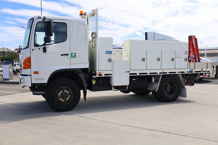 2009 Hino 500 Series FT1022 White