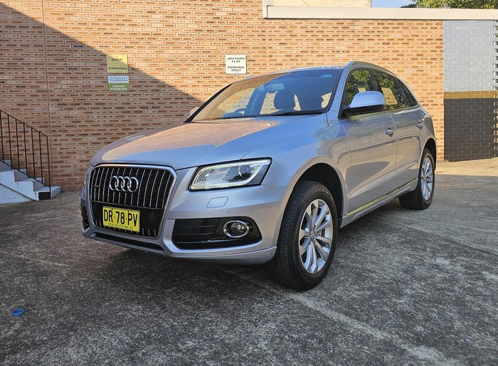 2015 Audi Q5 TFSI 8R MY16 Four Wheel Drive Florett Silver