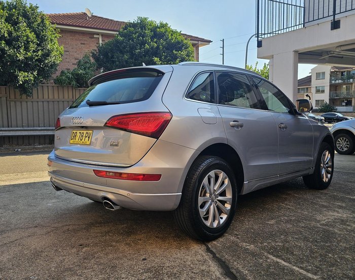 2015 Audi Q5 TFSI 8R MY16 Four Wheel Drive Florett Silver