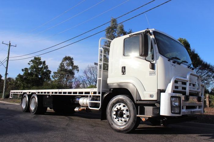 2013 Isuzu F Series FVZ 1400 WHITE