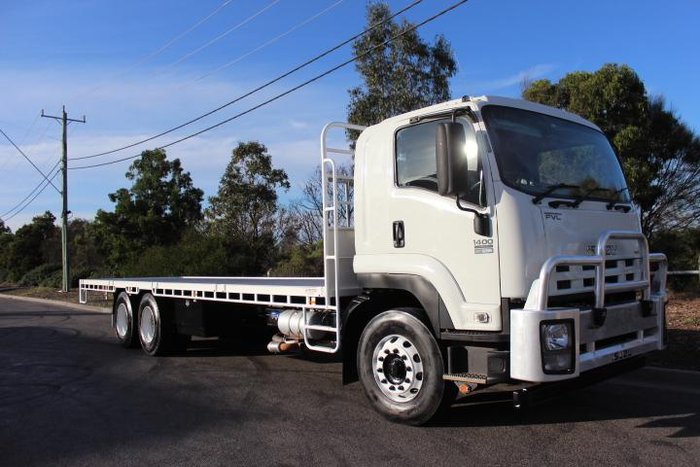 2013 Isuzu F Series FVZ 1400 WHITE